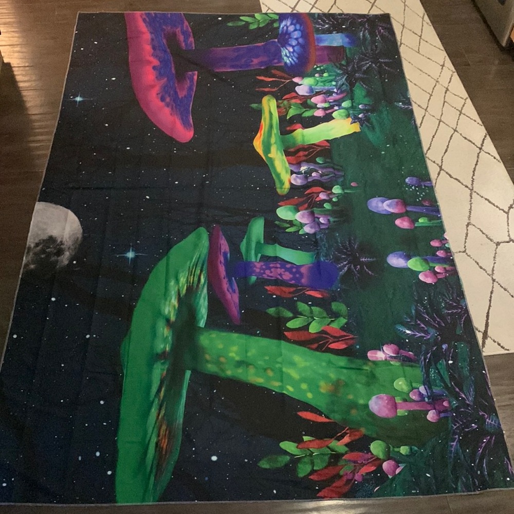 Tapestry, 90” x 58”, brand new.
